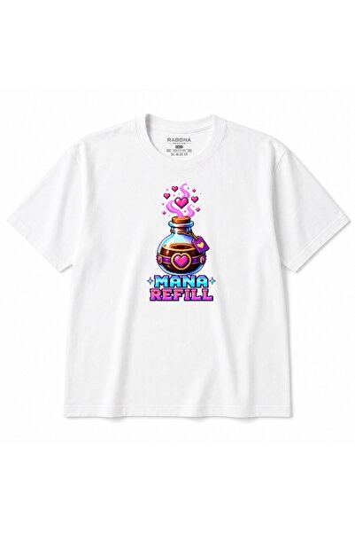 Rabona Fashion T-Shirt - Λευκό - Κανονική εφαρμογή