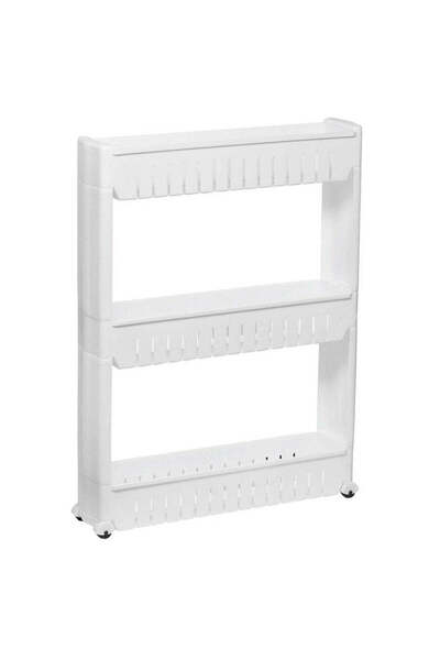 MyOfficeShop Sistem de rafturi de depozitare HA110 cu roți pentru bucătărie s...