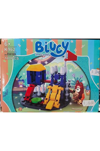 Generic Brand Set de Construcție Bluicy Smart Puppy- Parcul de Joacă cu Tobog...