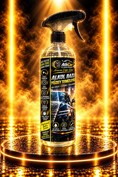Atlıcar ALKOL BAZLI YÜZEY TEMİZLEYİCİ 750 ml