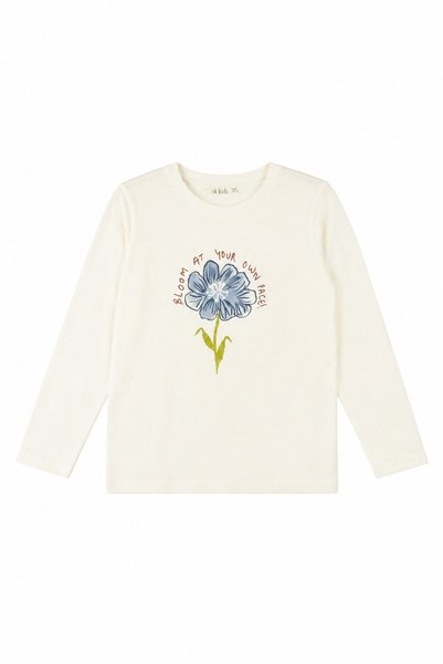 nk kids Girl's Floral Patterned Bodysuit
