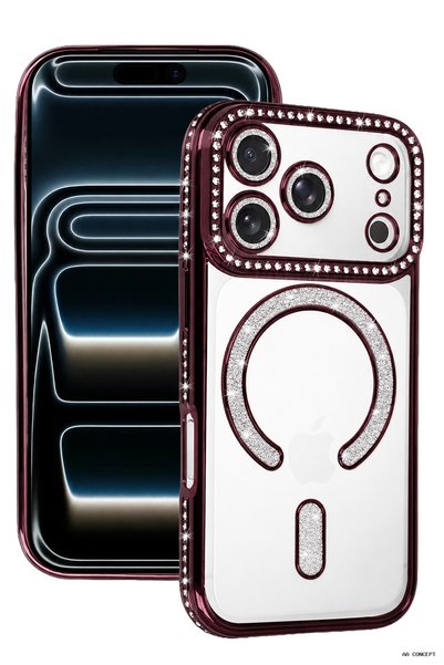 New Face حافظة CONCEPTA Newface iPhone 18 Pro Joke Simli Magneticsafe (133145...