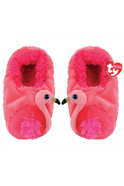 As Beanie Boos Παντόφλες Φλαμίνγκο Gilda μεγάλο (36-38)
