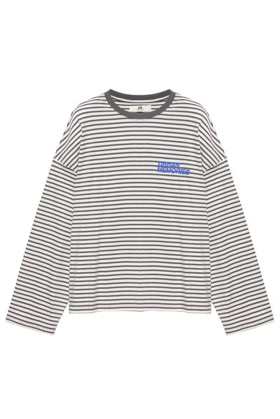 Pull & Bear Çizgili grafik Tişört