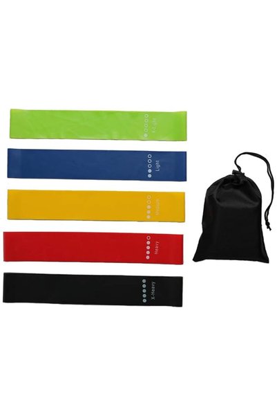 Generic Resistance Bands Exercise Loops, Workout Flexbands for Home Fitness, ...