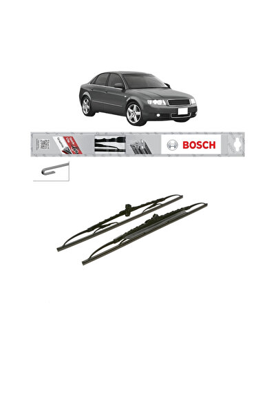 Bosch Комплект от 2 чистачки AUDI A4 B6 (8E2) от 2000-2004 г., Класически ста...