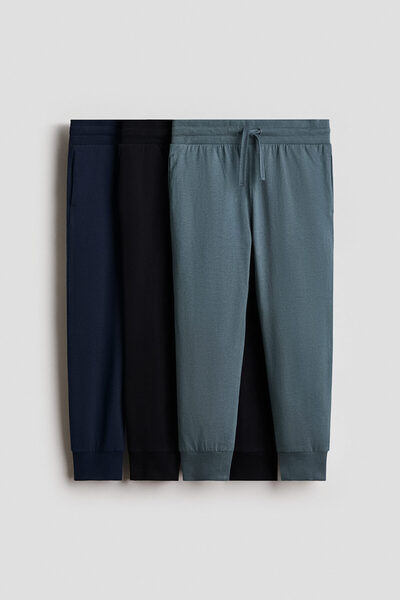 H&M 3'lü Pamuklu Jogger Pantolon