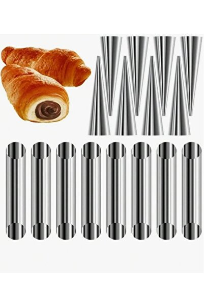 OEM Set 12 Forme Prajituri: 6 Forme Cilindrice + 6 Forme Conice