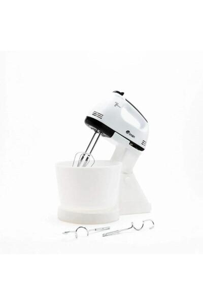 OEM Mixer cu bol din plastic, 350 W, 7 viteze, 2 palete, 2 cârlige pentru aluat