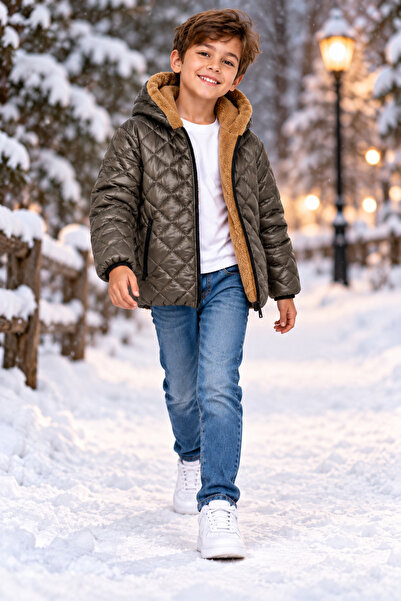 Momivi Kids Jakna - Kaki