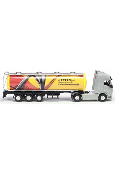 NO BRAND Model de camion metalic Volvo, cisternă pe benzină, transportor de c...