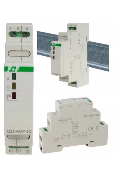 F&F DİZAYN Amplificator de semnal de alimentare pentru iluminat LED pe șină D...