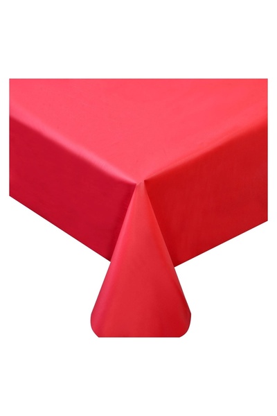OEM Față de Masă de Plastic Roșie 137x274 cm – Protecție și Decor pentru Masă