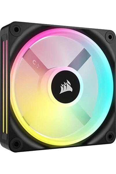 Corsair iCUE LINK QX120 RGB 120mm Magnetic Dome Fan, 1 Unit - Black