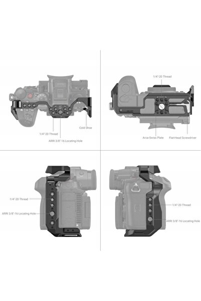 SmallRig 3784 Cage Rig pentru Panasonic GH6