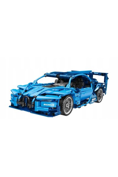 NO BRAND Set de blocuri de construcție mașină sport telecomandată Bugatti 523...