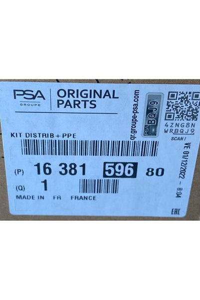 GATES Pompă de apă, ansamblu, Citroen Peugeot 1.5 Blue HDI, originală