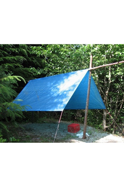 Wildcar PLANDEKA 4x8m Rezistent la îngheț, Argintiu, Armat, UV+ REZISTENT