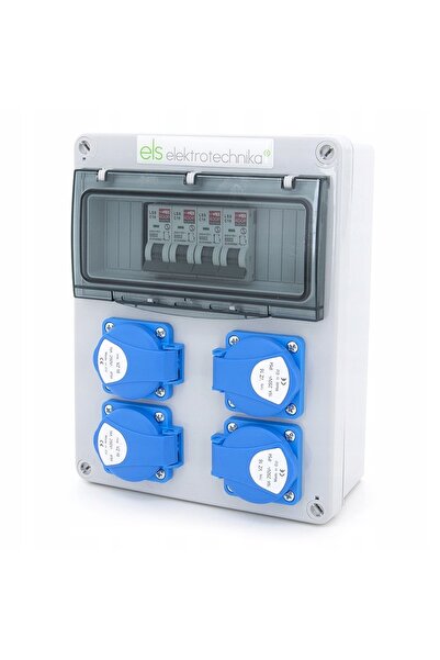 ELS Elektrotechnika Cutie de distribuție electrică 4xGS 230V sigură 4xC16