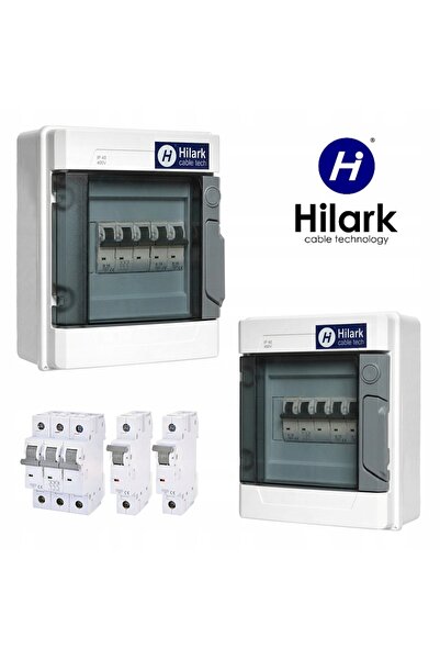 Hilark Tablou de distribuție electrică IP40 cu siguranță conectată B16 1x3P 2x1P