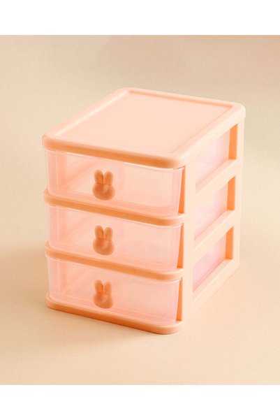 REDTAG Pink Four-Drawer Multipurpose Organizer