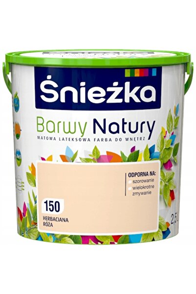 Śnieżka CULORILE NATURII TRANDAFIR PE BAZĂ DE PLANTE 150 2.5L