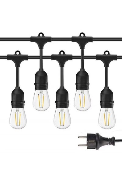 OEM Ghirlandă luminoasă LED 20m cu 20 de becuri interconectabile - Lumină cal...