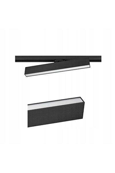 NO BRAND 20W 46cm negru 4000K spot LED liniar pentru șină, pentru galerie 3 F