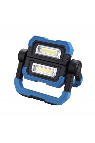 NO BRAND Lampă de lucru reîncărcabilă cu LED SMD 2x5W 4500K pentru atelier au...