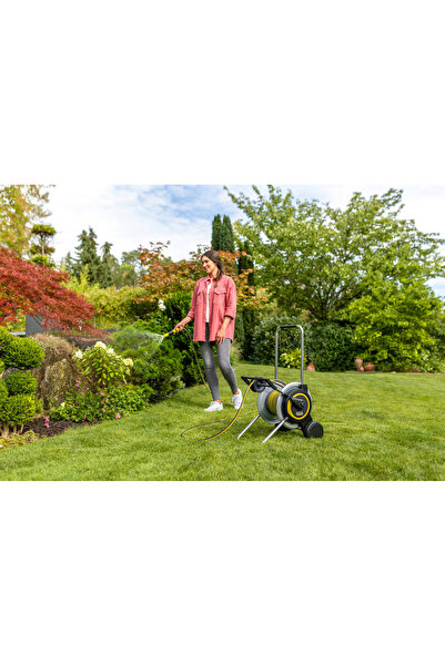 Karcher Cărucior pentru furtun de grădină 2.645-367.0, împins manual cu roți,...