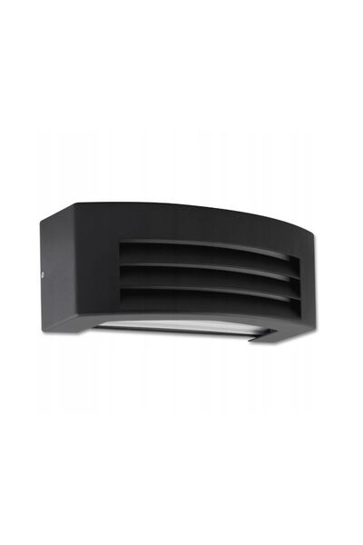 NO BRAND Corp de iluminat arhitectural LED E27, culoare gri RAL 7021, pentru ...