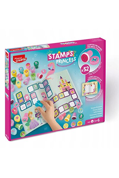 Maped Set mare de ștampile colorate Lumea Creativă a Prințeselor