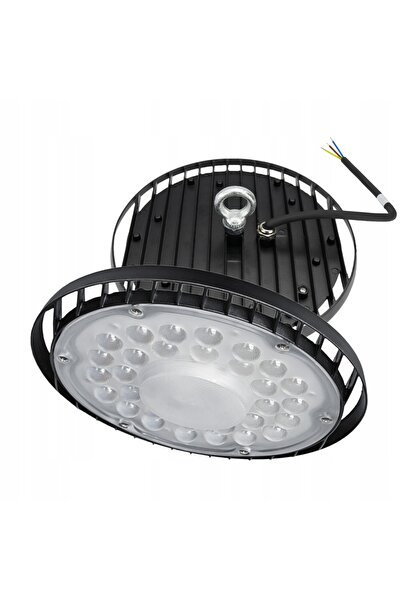 NO BRAND Lampă LED High Bay pentru depozite 105W 11550lm 4000K IP65 Negru pen...