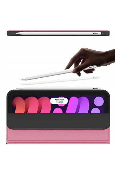ALOGY Husă inteligentă pentru Apple iPad Mini 6 2021 Roz