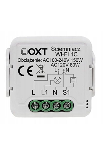 OXT Mini modul 1 circuit dimmer WiFi TUYA