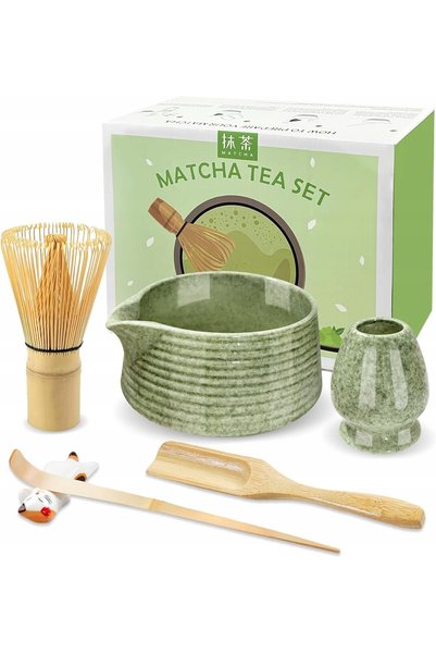 NO BRAND SET DE BĂTĂTOARE PENTRU MATCHA – CADOUUL PERFECT ȘI COMPLET PENTRU U...