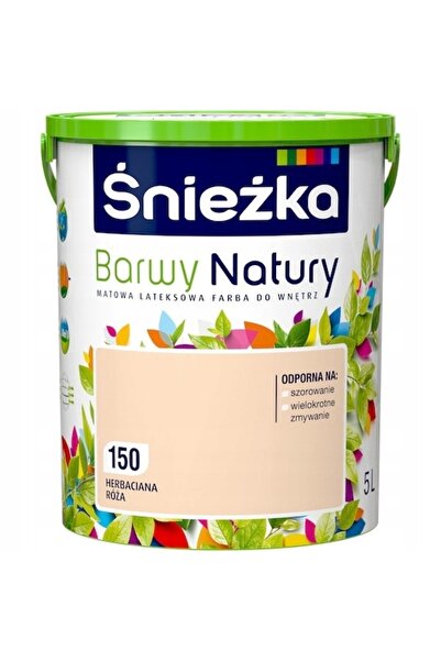 Śnieżka CULORI NATURALE - TRANDAFIR PE BAZĂ DE PLANTE 150 - 5L