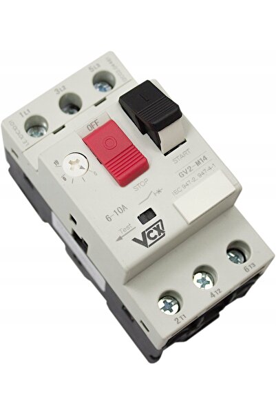 vcx Protector termic motor, întrerupător termic GV2 4.0-6.3A trifazat, montar...