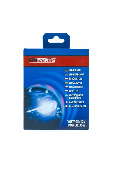 EinParts Automotive EINPARTS LED HB3 9005 6000K 12V ÎNLOCUITOR HALOGEN RĂCIRE...