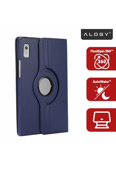 ALOGY Husă rotativă la 360° pentru Lenovo Tab M9 2023 TB310FU / TB310XU, prot...