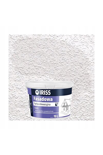 iriss concept IRISS Vopsea de exterior pentru fațade albă 10L
