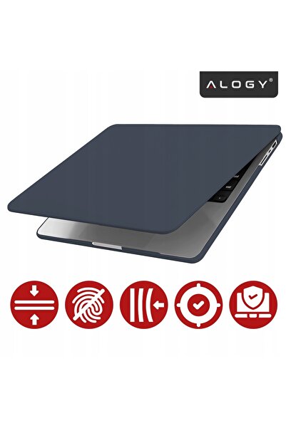 ALOGY Husă pentru Apple MacBook Pro 14 2021-2024 (M1/M2/M3/M4) – flexibilă, m...