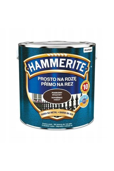 Hammerite Vopsea pentru rugină maro nisipiu 2.5L