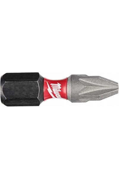 Milwaukee Bit impact pentru șurubelniță PZ2 25 mm cu vârf magnetic POZID V8 x25