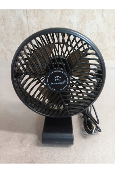 NO BRAND Dreamhigh Mini Ventilator USB cu Clemă 360 °   3 viteze Silențios