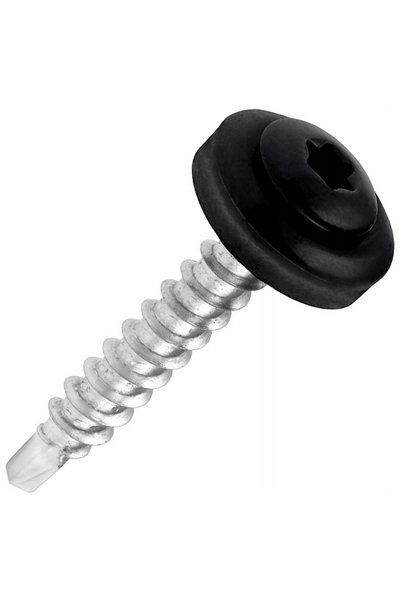 Klimas Wkret-Met Șurub agricol pentru lemn TORX 4,8 X 35 RAL 9005 250 buc. WD...