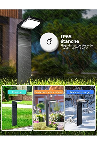 NO BRAND LAMPĂ DE EXTERIOR CU ȚĂRĂNIE, ALIMENTATĂ SOLAR, ELEGANTĂ, EFFICIENTĂ...