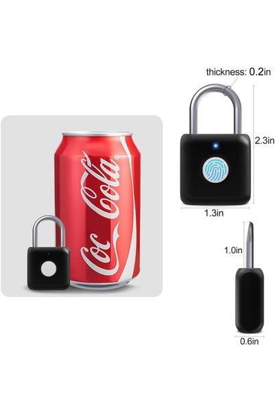 NO BRAND Serrură cu amprentă, securitate inteligentă, acces fără cheie