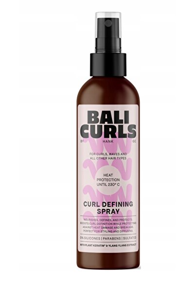 NO BRAND BALI CURLS SPRAY PENTRU DEFINIREA Buclelor PROTECȚIE TERMICĂ PENTRU ...
