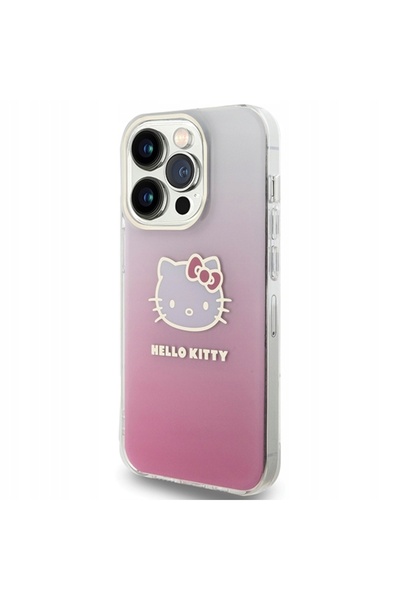 NO BRAND Husă rigidă Hello Kitty IML cu gradient pentru iPhone 14 Pro 6.1 cu ...